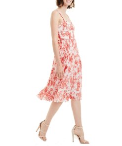 Club Monaco Sinthea Floral Pleated Dress