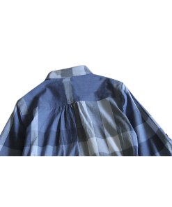 Burberry Tie-Waist Check Shirt Dress
