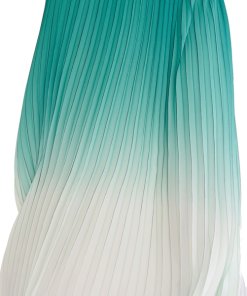 Maje Jonael Tie Dye Pleated Midi Skirt