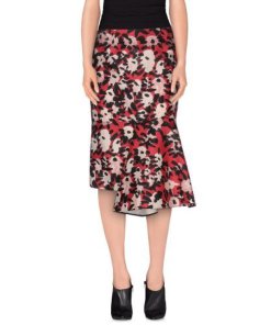 Marni Floral Print Asymmetric Hem Skirt