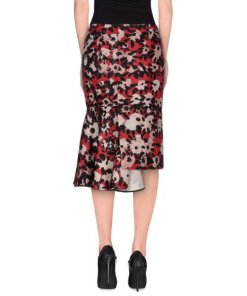 Marni Floral Print Asymmetric Hem Skirt