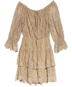 Alice + Olivia Waylon Off-the-Shoulder Dress
