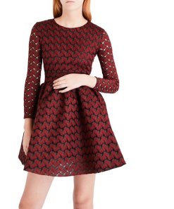 Maje Royani Bonded Lace Dress Maje Royani Bonded Lace Dress