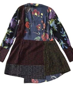 Diane von Furstenberg Patchwork Cross Over Dress