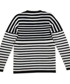 Burberry Graduated Striped Merino Wool Sweater