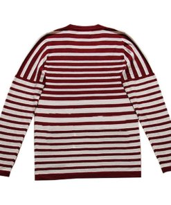 Burberry Graduated Striped Merino Wool Sweater