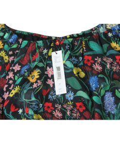 Alice + Olivia Alta Peasant Floral Off-the-Shoulder Top