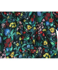 Alice + Olivia Alta Peasant Floral Off-the-Shoulder Top