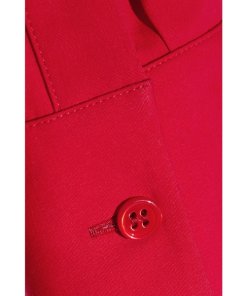Michael Kors Collection Stretch Cotton Poplin Wrap Dress