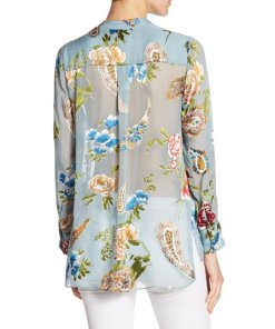 Alice + Olivia Amos Floral Tunic Top
