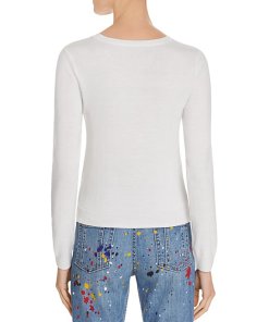 Alice + Olivia Stace Face Do Not Disturb Sweater