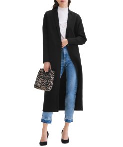 Maje Galaxie Wool Blend Coat
