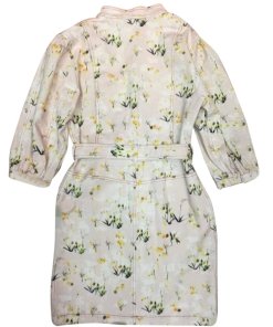 Rebecca Taylor Firefly Flower Denim Mini Dress