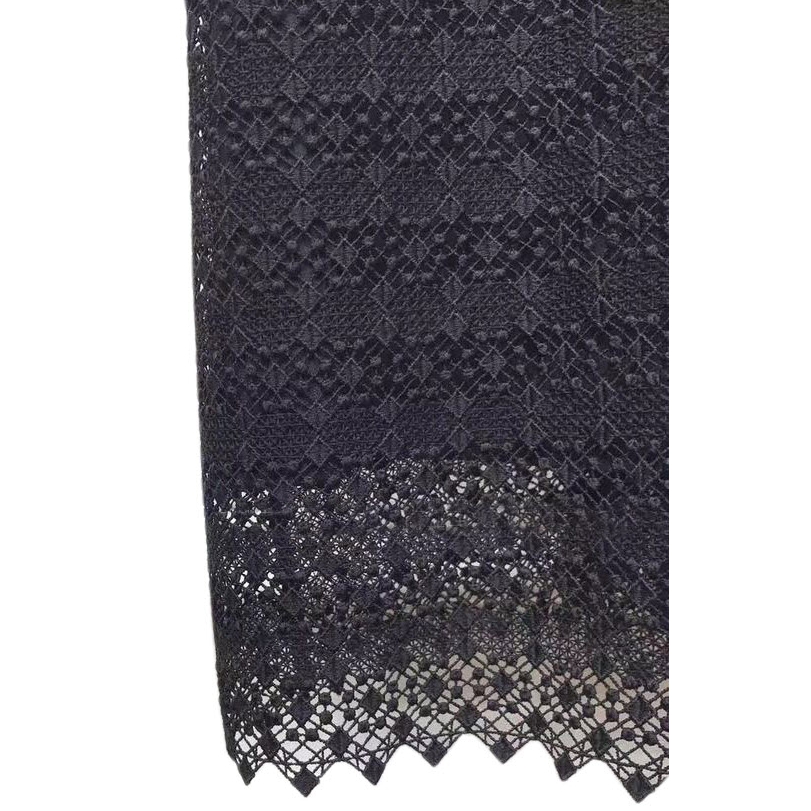 Sandro Fidele Tie-Neck Lace Mini Dress  evaChic