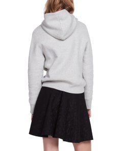Sandro Just Love U Embroidered Hoodie