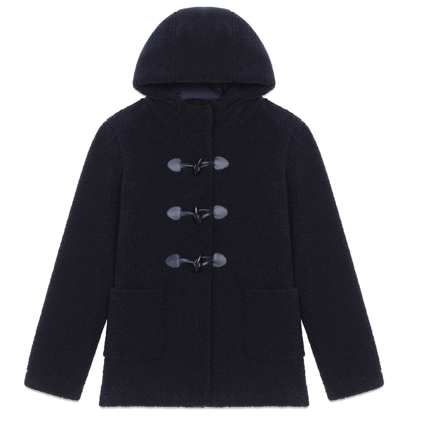 Maje Givry Faux Fur Duffle Coat