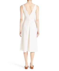 Theory Tadayon B Elevate Crepe Midi Dress