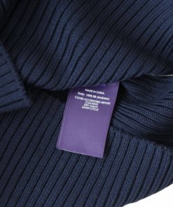 Ralph Lauren Collection Button Shoulder Silk Knit Top
