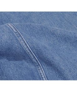 Robert Rodriguez Frayed Patch Denim Dress