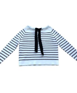 Maje Millau Wool Blend Breton Sweater