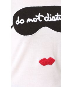 Alice + Olivia Stace Face Do Not Disturb Sweater