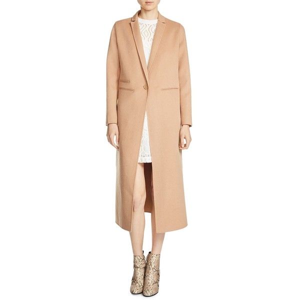 Maje Galaxie Wool Blend Coat - Image 4