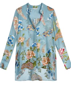 Alice + Olivia Amos Floral Tunic Top