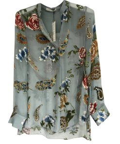 Alice + Olivia Amos Floral Tunic Top