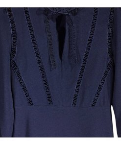 Maje Remala Amour Lettering A-Line Mini Dress