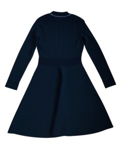 Sandro Vanessa Pearl Embellished Fit & Flare Dress