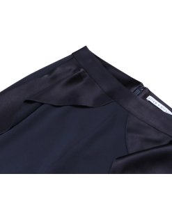Alice + Olivia Wallace Side-Ruffle Pants