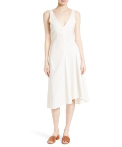 Theory Tadayon B Elevate Crepe Midi Dress
