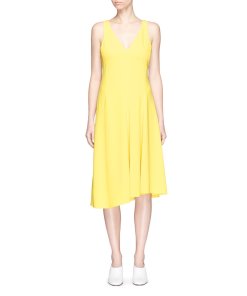 Theory Tadayon B Elevate Crepe Midi Dress
