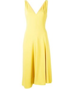 Theory Tadayon B Elevate Crepe Midi Dress