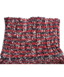 Céline High Neck Cotton Mouliné Sweater