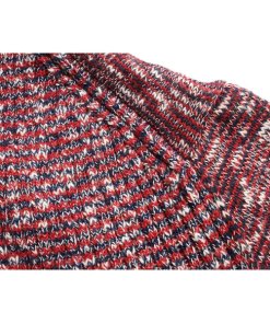 Céline High Neck Cotton Mouliné Sweater