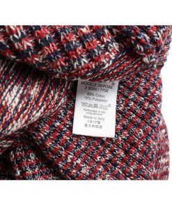Céline High Neck Cotton Mouliné Sweater