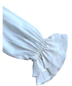 Twinset Pinafore Dress & Silk Ruffle Shirt