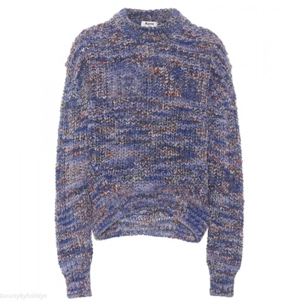ACNE♡ニット Zora Multicolor Yarn Sweater by Acne Studios- La Garçonne
