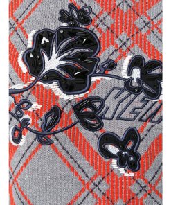 Kenzo Frame Check Wool Blend Sweater