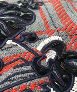 Kenzo Frame Check Wool Blend Sweater