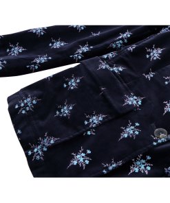 Rebecca Taylor La Vie Celeste Floral Velvet Jacket