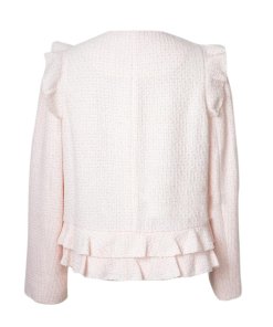 Kate Spade Ruffle Tweed Jacket