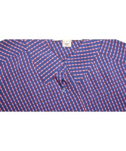 Diane von Furstenberg Striped Short-Sleeve Stretch Silk Shirt