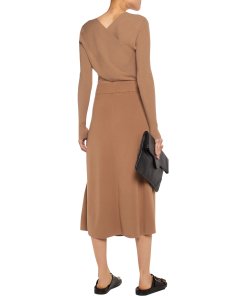 A.L.C. Cook Rib-Knit A-Line Skirt
