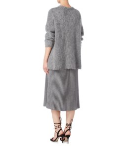 Max Mara Weekend Stella Pleated Knit Skirt