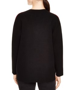 Sandro Indira Rose-Embroidered Sweater