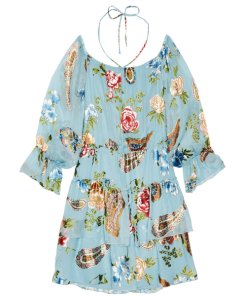 Alice + Olivia Waylon Off-the-Shoulder Blouson Dress