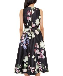 Ted Baker Rosa Kensington Floral Midi Dress