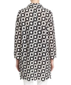 Kate Spade New York Cotton Guipure Lace Coat